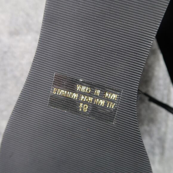 Edward Paul Shoes Women 8.5 Wedge Oxford Fashion Platform Lace Up Academia Black - Picture 16 of 16